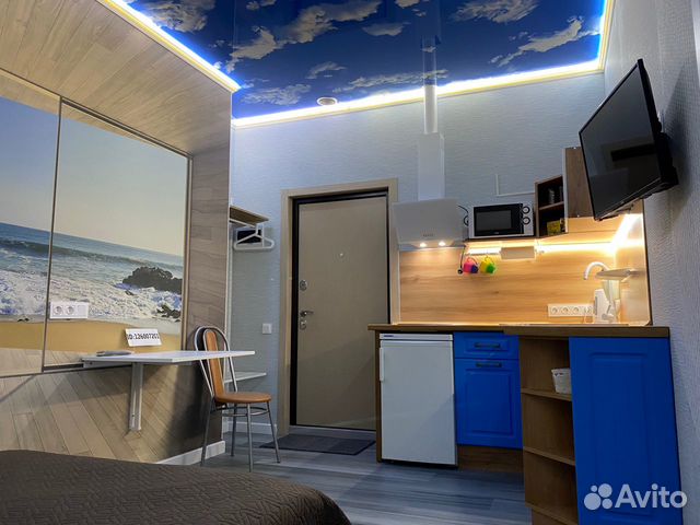 

Квартира-студия, 19 м², 1 кровать