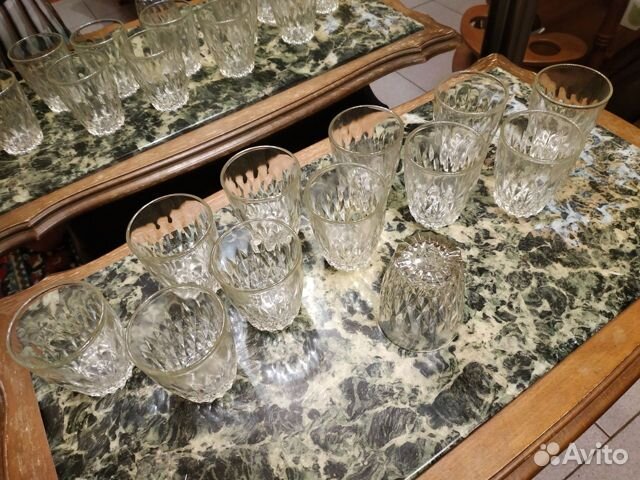 Стеклянная посуда времен СССР