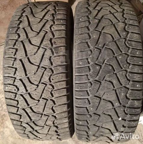 Шины 265 60 18 зимние шипованные бу