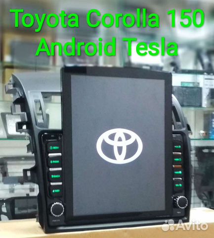 Toyota Corolla 150 магнитола Android Tesla