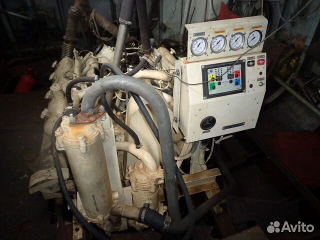 Судовой двигатель ямз
