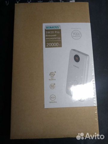 PowerBank повербанк 20000 с быстрой зарядкой