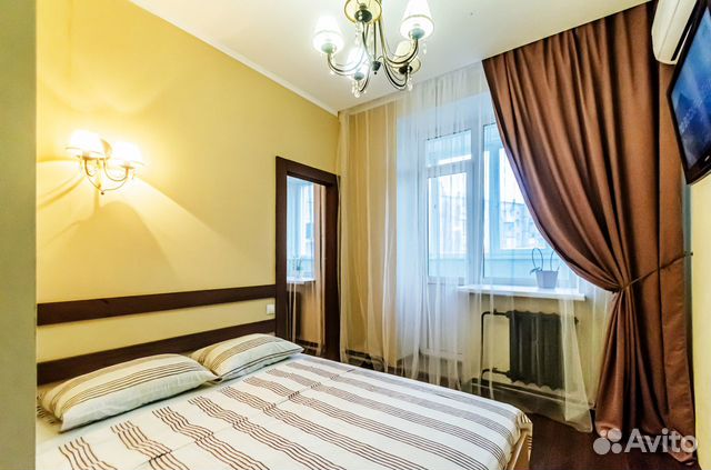 

1-к. квартира, 43 м², 2 кровати