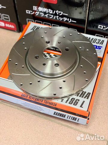 Тормозные диски alnas sport R15 на Kalina/Granta