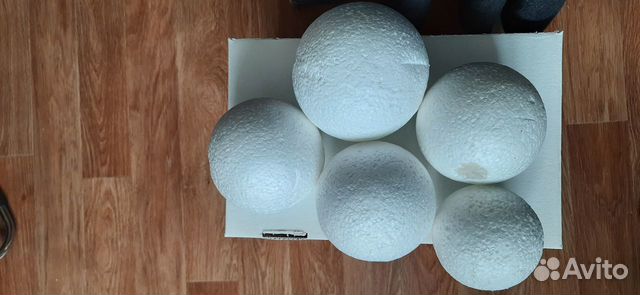 Шары из пенопласта для творчества