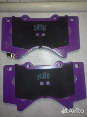Дисковые тормозные колодки передние nibk PN1541
