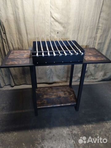 Мангал в стиле лофт