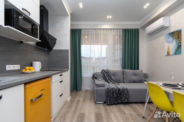 

1-к. квартира, 30 м², 2 кровати