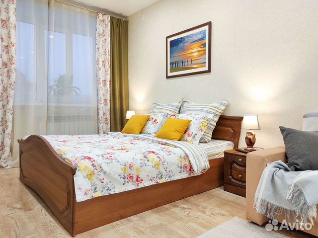 

1-к. квартира, 36 м², 2 кровати