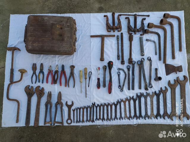 Инструмент СССР для слесарных работ