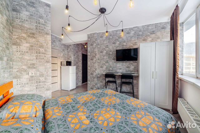 

Квартира-студия, 28 м², 1 кровать