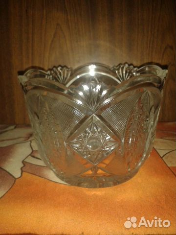 Хрустальная салатница