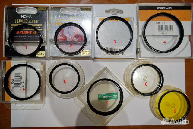 Фильтры для объективов