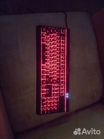 Игровая светящаяся клава HyperX Alloy Core RGB