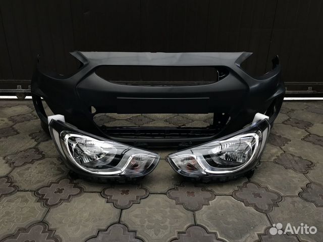 Фара Hyundai Solaris