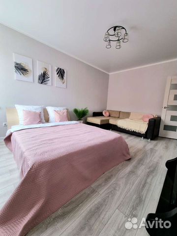 

1-к. квартира, 45 м², 2 кровати