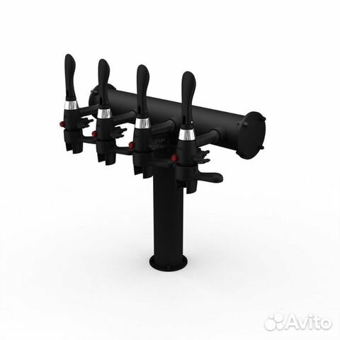 Пивная колонна Терра на 4 пеногасителя / крана