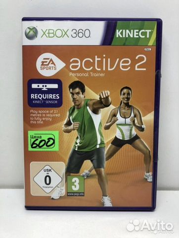 Диск Active 2 personal trainer для Xbox 360