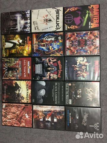 Коллекция Dvd музыки, концерты, клипы