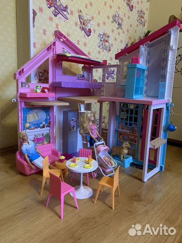 Домик кукольный Barbie Малибу