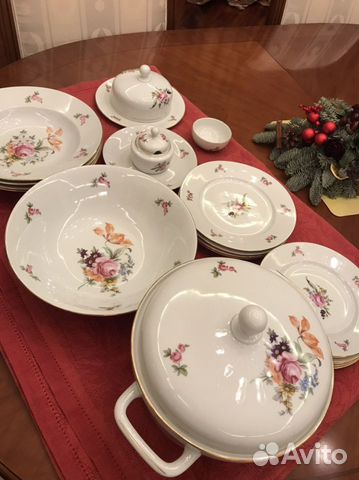 Сервиз столовый MZ Czechoslovakia