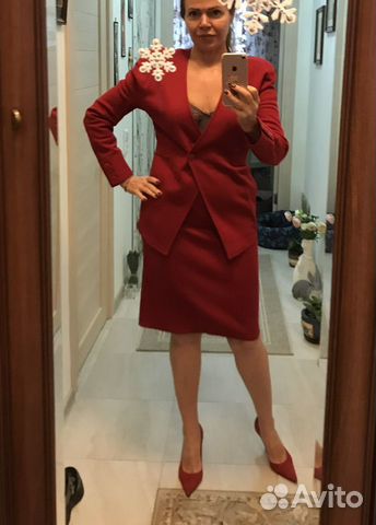 Костюм жаккард