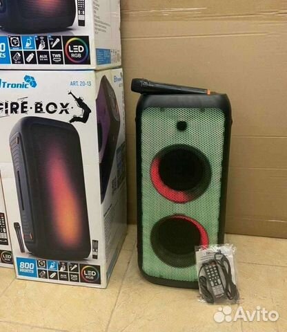 Мощная беспроводная блютуз колонка