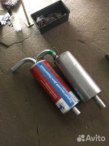 Глушитель Шевроле Нива