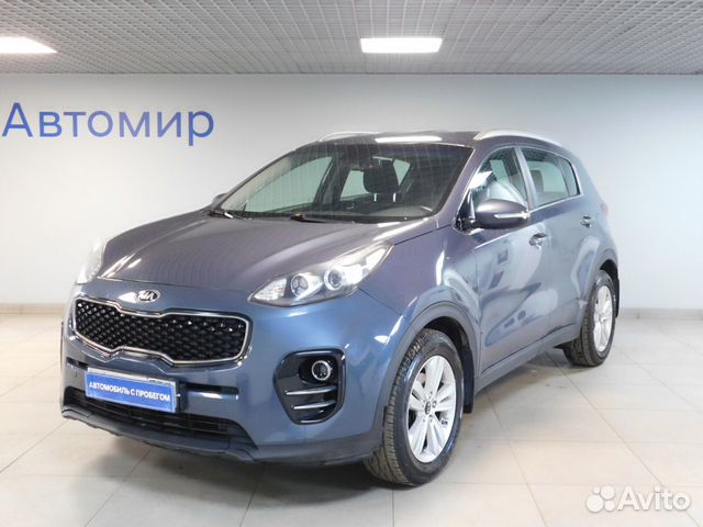 Kia Sportage 2017 синий