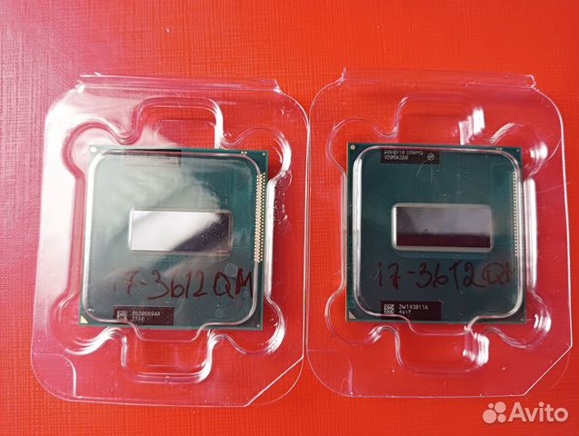 Intel Core i7-3612QM 8 потоков, холодный всего 35W