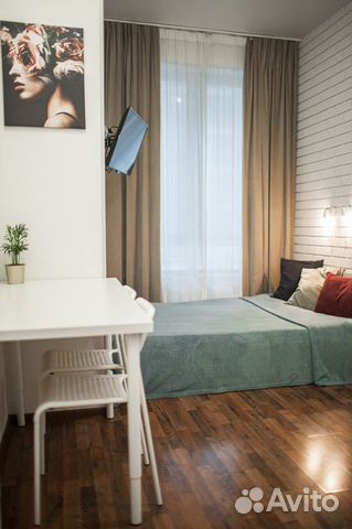 

Квартира-студия, 17 м², 1 кровать