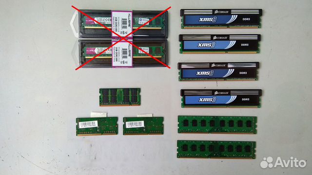 Оперативная память для пк и ноутбука DDR2 и DDR3