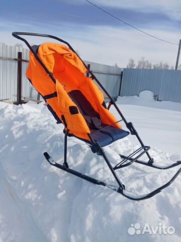 Детские санки коляска