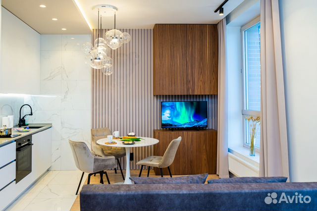 

1-к. квартира, 30 м², 2 кровати