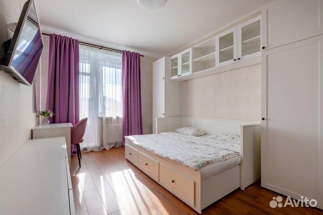 

Квартира-студия, 30 м², 2 кровати