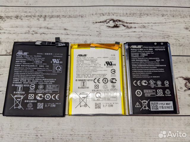 Аккумуляторы для телефонов Asus Zenfone