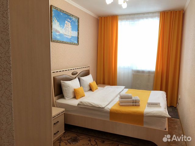 

1-к. квартира, 46 м², 1 кровать