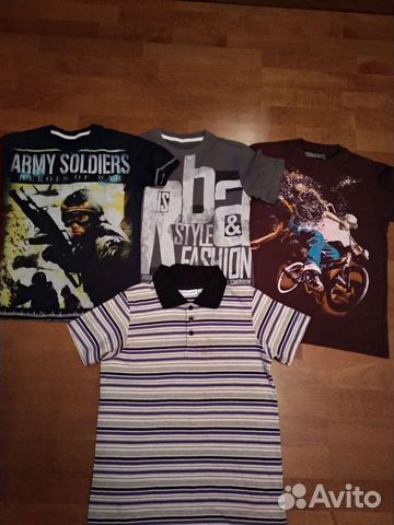 Футболки на мальчика рост 152,158
