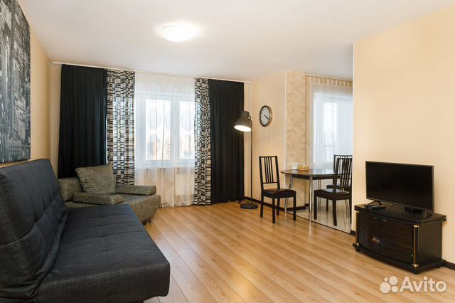 

1-к. квартира, 47 м², 2 кровати