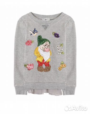Свитшот, блузка, monnalisa, moschino, лонг d&g