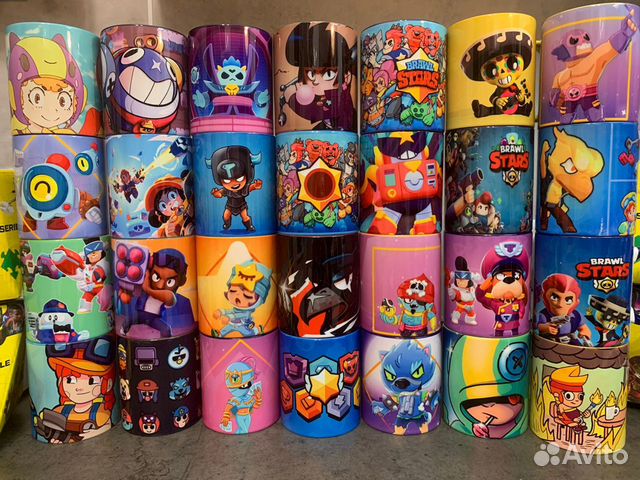 Кружки Brawl Stars (бравл старс) в ассортименте