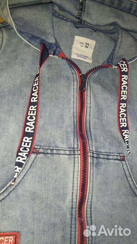 Джинсовая куртка gloria jeans size 3/4, 104 cm