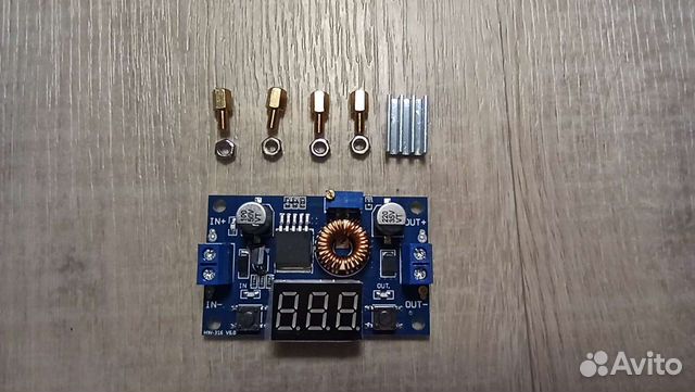 DC-DC преобразователь понижающий с дисплеем