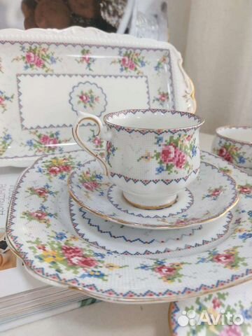 Английский фарфор. Набор. Чайный набор