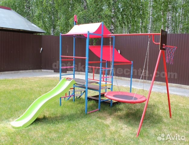 Детский уличный спортивный комплекс Башня Гнездо