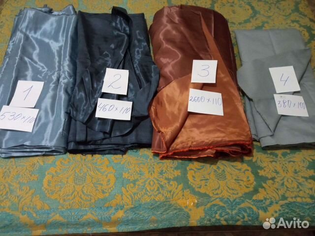 Подкладочная ткань, атласный шелк, плащевая ткань