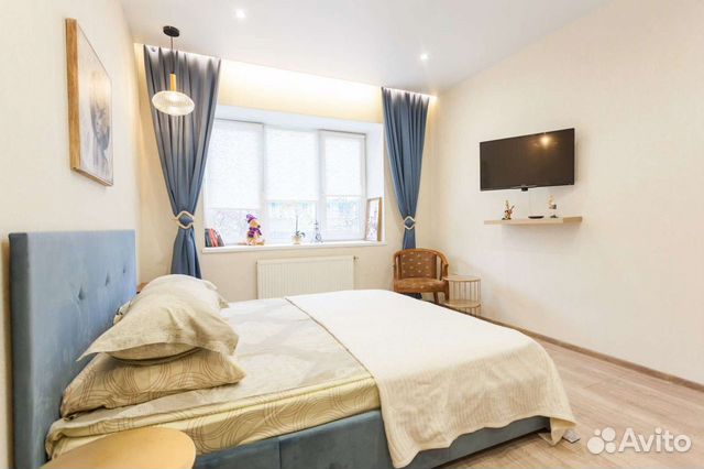 

1-к. квартира, 43 м², 2 кровати