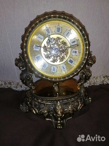 Часы каминные настольные