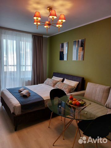 

Квартира-студия, 25 м², 1 кровать