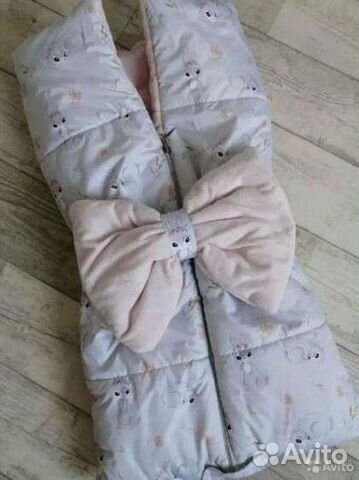 Конверт на выписку, зима